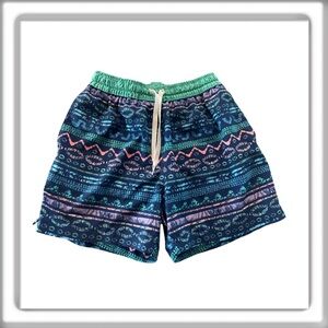 CHUBBIES 5.5” Inseam Classic Swim Trunks With Liner Pockets Size Small